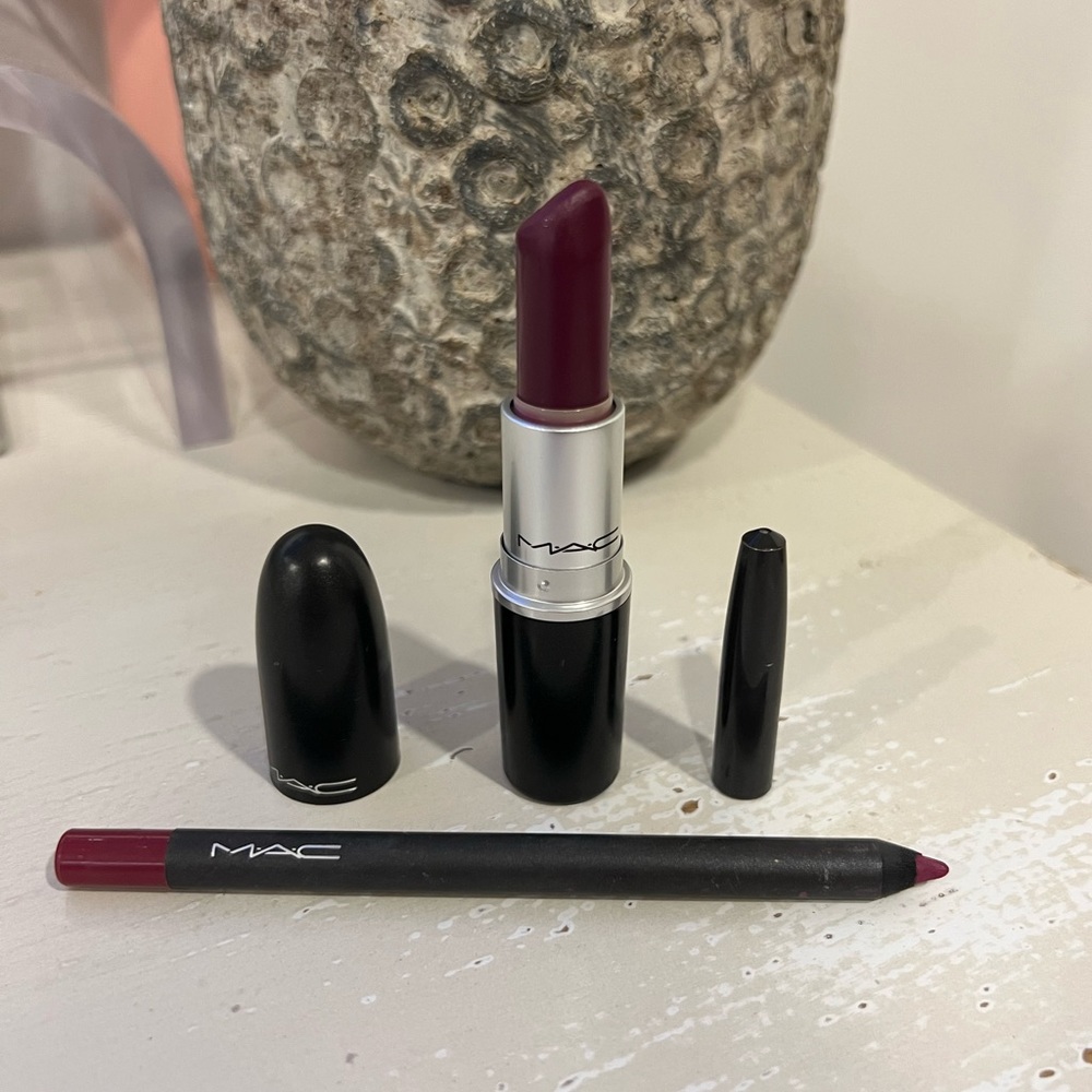 MAC lipstick and liner